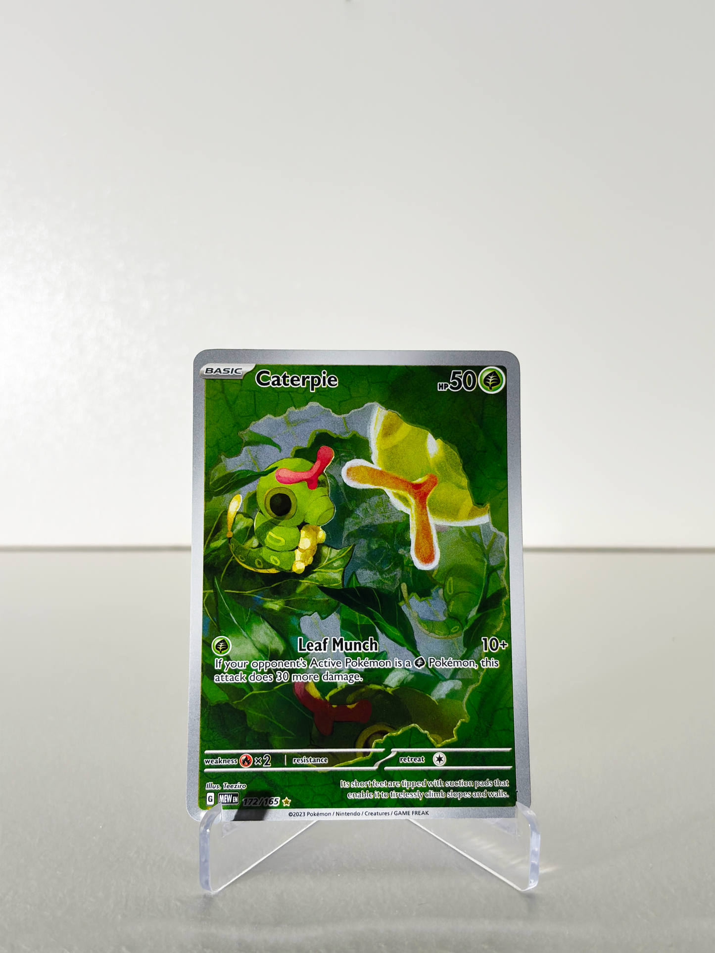 CATERPIE IR 172/165 - Pokémon 151