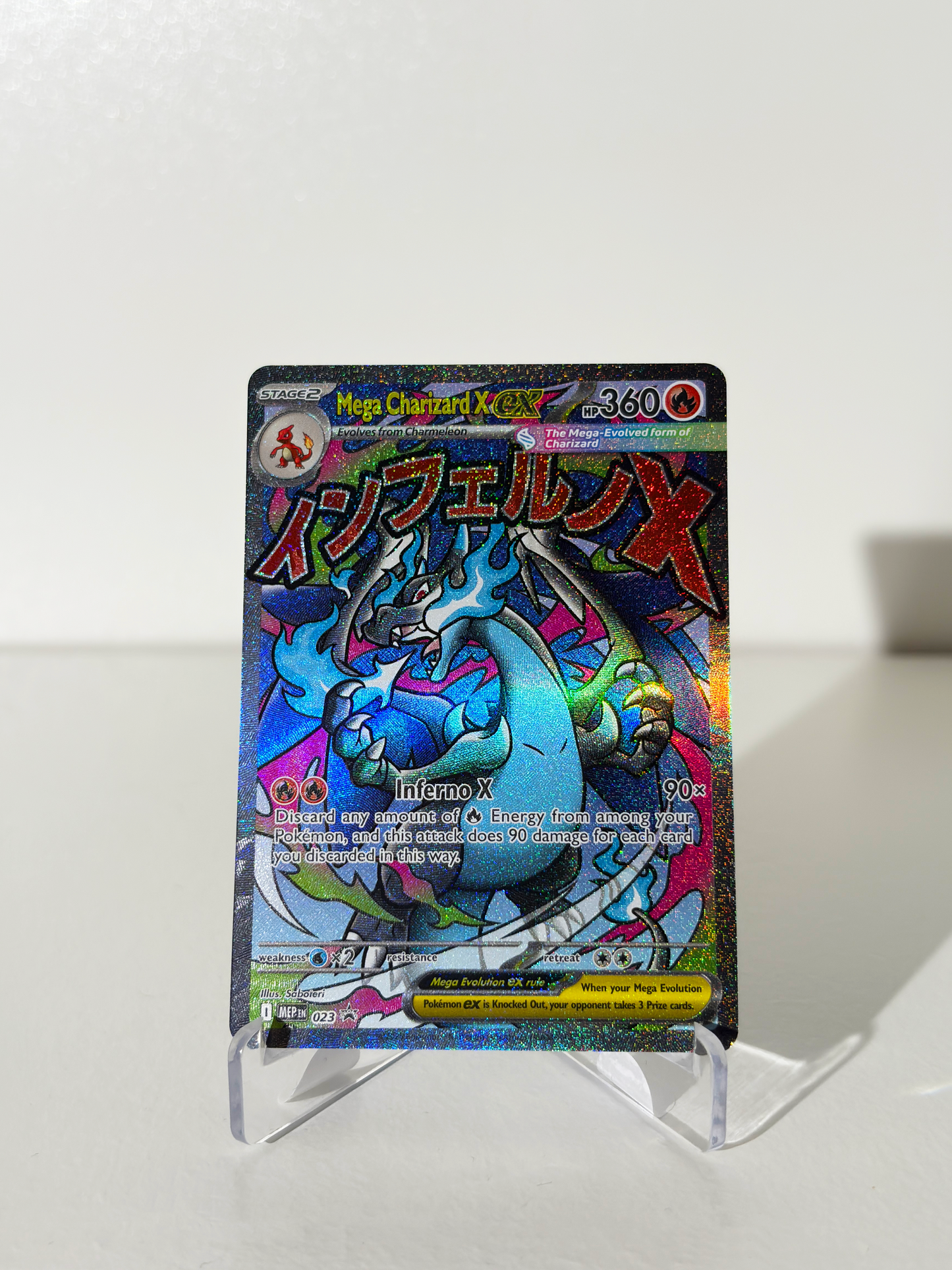 MEGA CHARIZARD X EX - PROMO